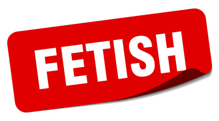fetish sticker. fetish label - obrazy, fototapety, plakaty