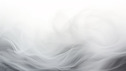 Naklejka premium abstract white background glowing smoke curved lines copy space