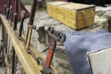 Ancient medieval sword