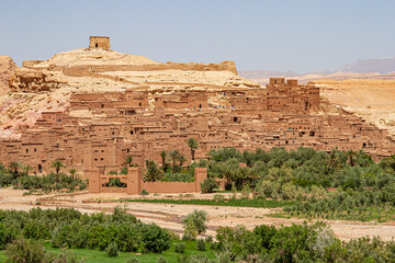 View of Ait ben Haddou, Morocco