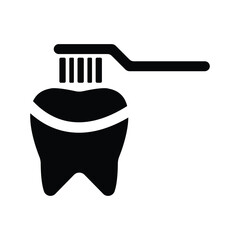 Tooth brush icon