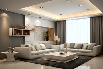 Naklejka na ściany i meble The Best Living Room Designs
