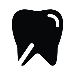 Dental tooth icon