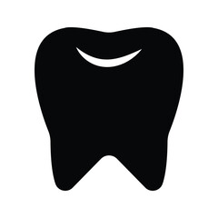 Dental tooth icon