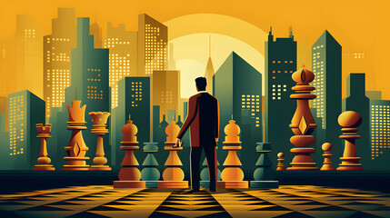 Investment Consultant,strategy,planning,Financial advisor and accounting concept. generative AI.