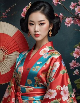 Cultural Couture: Japanese Elegance Unleashed in Fashion Symphony