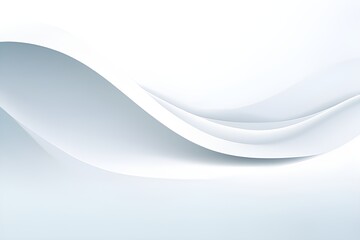 White waves abstract background 
