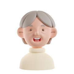 Middle-Aged Woman 3D Avatar