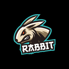 Rabbit E-Sport Logo Graphic