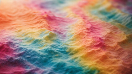 Colored powder wallpaper