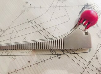 Surgical instruments for total hip replacement