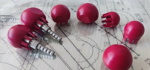 Surgical instruments for total hip replacement