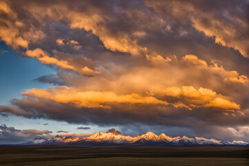 A beautiful sky view.