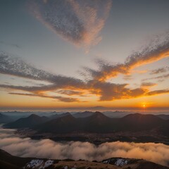 A beautiful sky view.