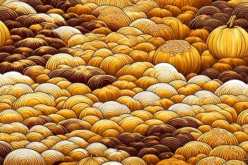 pumpkins for sale at a market