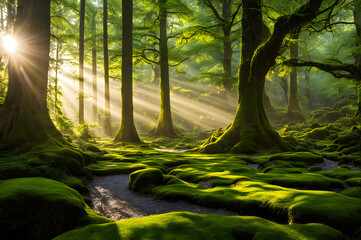 The air is scented with the rich aroma of earth and pine, creating an intoxicating perfume that fills the senses and evokes a deep connection to the natural world. Babbling brooks and hidden streams 