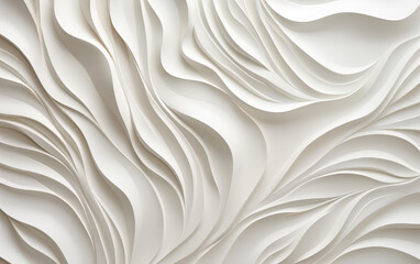 Obraz premium White paper texture background - made with Generative AI 