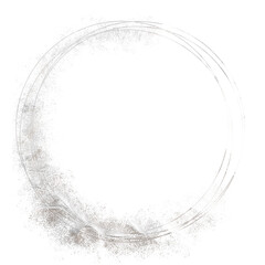 Silver Foil Frame. Silver glitter gradient stack. Silver splatter frames glitter. Silver stroke on transparent background.  Postcard wedding design. Luxury premium design template.