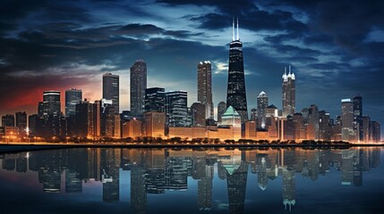 Chicago Skyline 