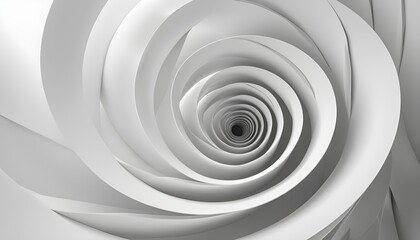Fototapeta premium Blank background. paper spiral without line