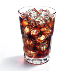 glass of cola, generative ai