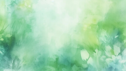 abstract blurred light watercolor fresh green eco background. - 729149844