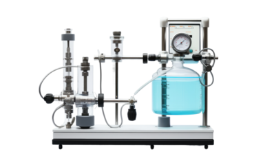 Anesthesia Machine on a White or Clear Surface PNG Transparent Background