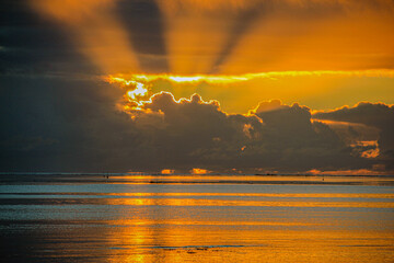 Sunset @ Bora Bora, French Polynesia