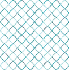 seamless pattern with net and blue sky