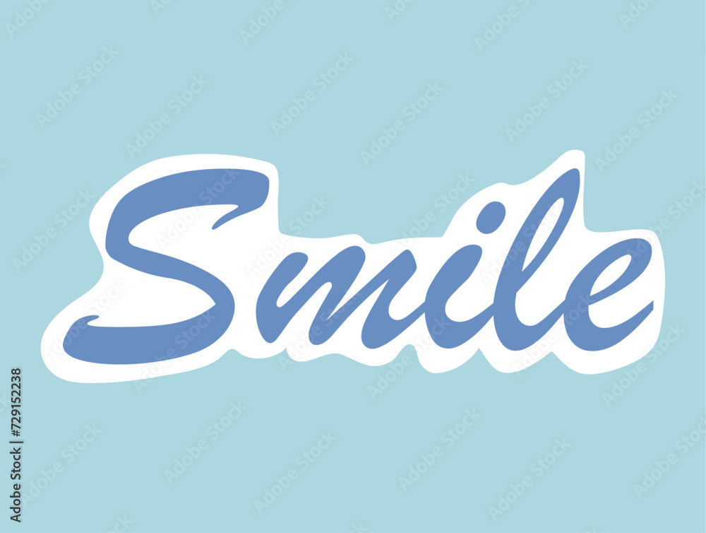 Poster sticker with text of colorful set. in this animated sticker the energetic 