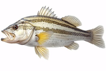 Fish of the Month Striped Bass Generative AI