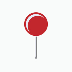 Pin Location Icon. Map Pointer Vector, Sign and Symbol for Design, Presentation, Website or Apps Elements.      