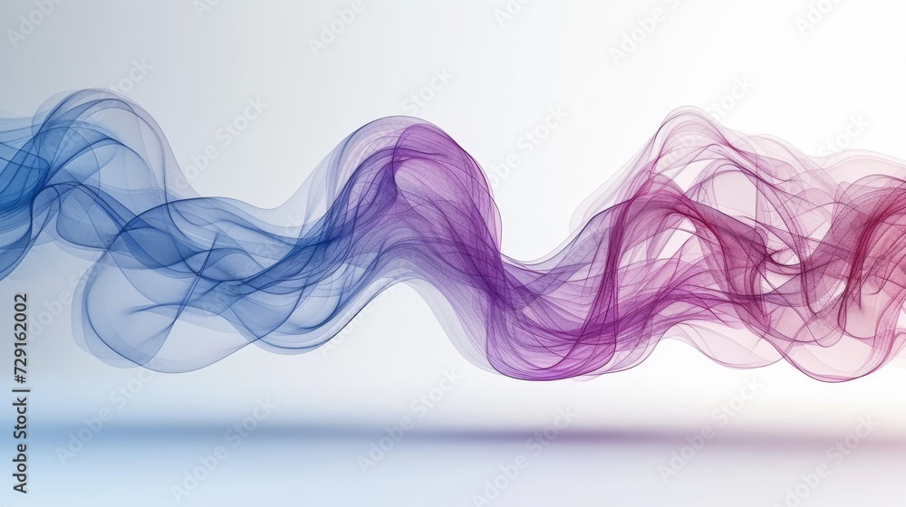 Poster vibrant abstract wave lines background for keynote or presentation design on light background