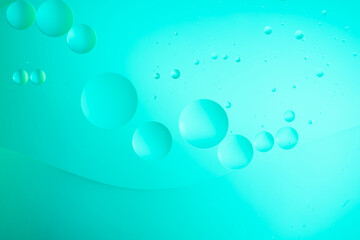 Light Blue Oil Drop Background