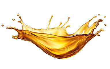 oil splash on a White or Clear Surface PNG Transparent Background