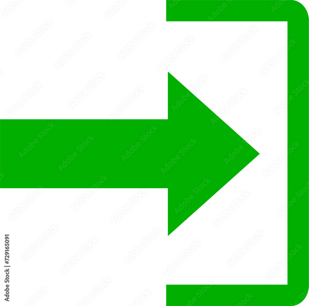 Poster sign in line icon. replaceable vector design.