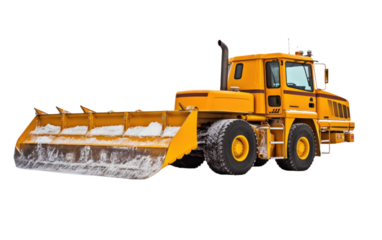 Snow Plow Blade on a White or Clear Surface PNG Transparent Background