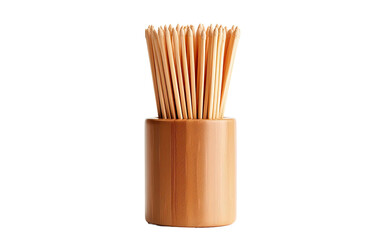 Toothpick Holder on a White or Clear Surface PNG Transparent Background