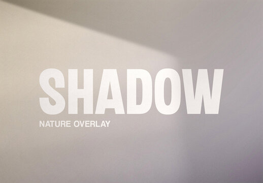 Sunset Shadow Overlay Mockup