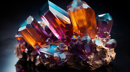 Full color crystal wallpaper