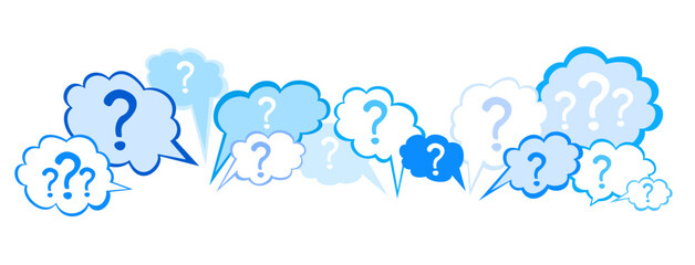 Obraz premium Message box with question mark icon. Question mark poster. Faq problem solution symbol. Asking questions. Ask for help. Question mark stamp. Need information. Query. Vector Illustration