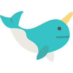 Narwhal Icon © Mohd