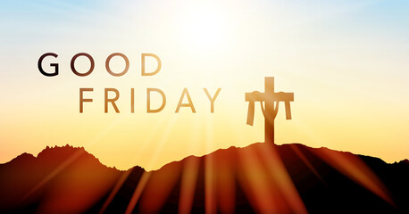 Good Friday Easter Week - obrazy, fototapety, plakaty