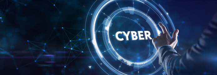 Cyber security data protection business technology privacy concept.