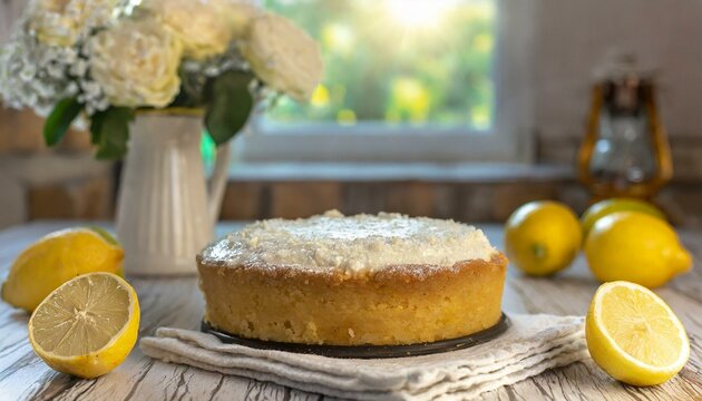 BOLO DE LIM&Atilde;O  IDEAL PARA PRIMAVERA