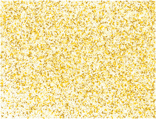 Magic Gold Rectangular Confetti