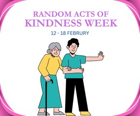 RANDOM ACTS OF KINDNESS WEEK TEMPLATE DESIGN 