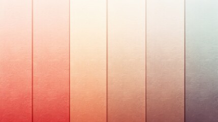 Abstract Gradient Background of Vertical Lines From Warm to Cool Tones