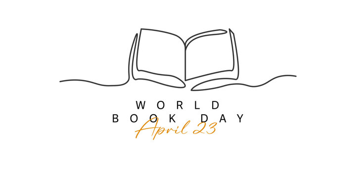 World book day design illustration