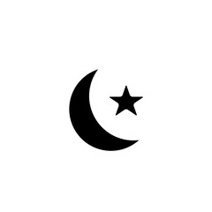 Fototapeta premium Ramadan icon, logo, shape, symbol, arts, design, icon
